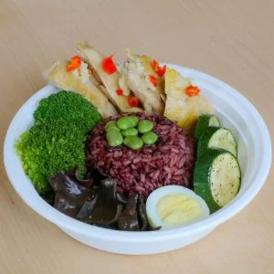 Hainanese Chicken Rice Bento Box