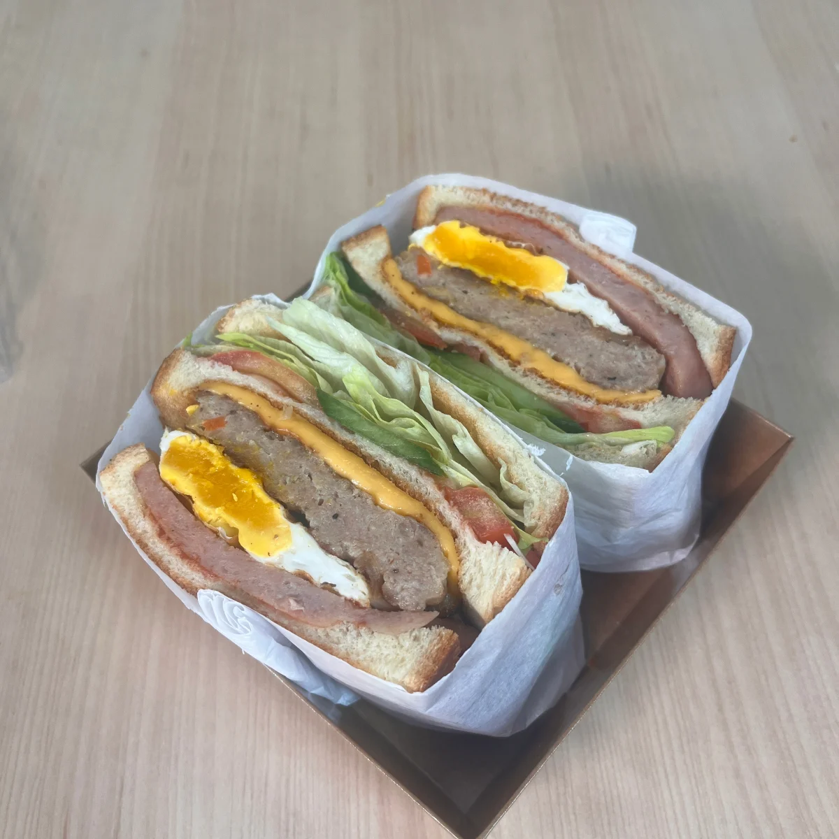 Taiwanese Club Sandwich